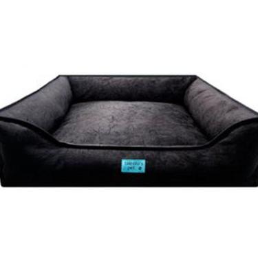 Imagem de Cama Para Pet De Suede Macia Tamanho G Preto