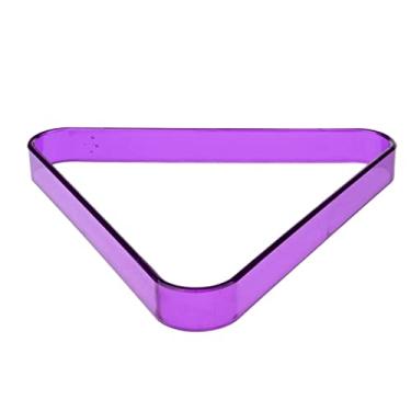 Imagem de DYNWAVE de Bilhar para Serviço Triângulo Plástico 8 Rack Acessório, Roxo