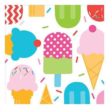 Imagem de Guardanapos de papel para bebidas estilo resistente, Frozen Fun, 16 unidades