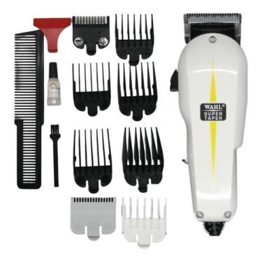 Imagem de Maquininha Cabeleleiro Profissional Máquina De Corta Cabelo  Super Taper-----maquininha de cabelo,maquina de cabelereiro profissional,maquina de barbear,aparador de pelos.