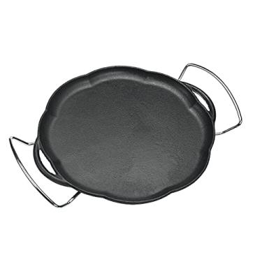 Imagem de Chapa Petisco Ferro Fundido C/ Suporte 20 Cm Diametro