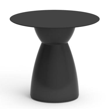 Imagem de Mesa Lateral Redonda Rad Preta