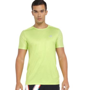 Imagem de Camiseta New Balance Accelerate Masculino Amarelo Neon