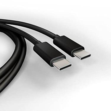 Imagem de Cabo USB C p/Tipo C carregador turbo blindado reforçado 3A 1 metro Comesp