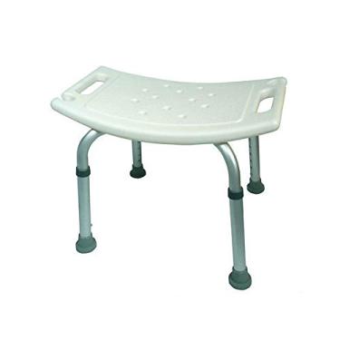 Imagem de Banco para Banho com Altura Regulável em Alumínio Supermedy