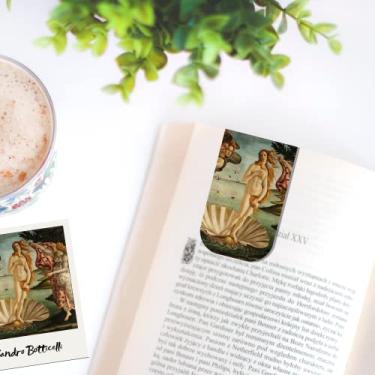 Imagem de Marcador de Página Magnético + Card - O Nascimento de Vênus de Sandro Botticelli