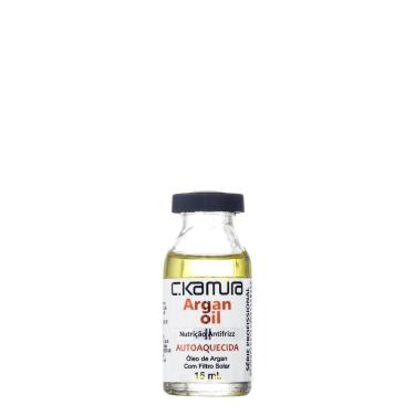 Imagem de C.Kamura Argan Oil Nutrição Antifrizz Ampola Trat. 15ml BLZ