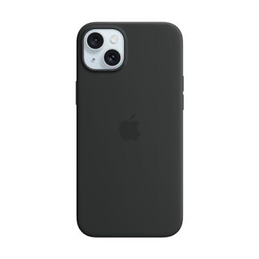 Imagem de Apple Capa de silicone com MagSafe para iPhone 15 Plus – Preto ​​​​​​​