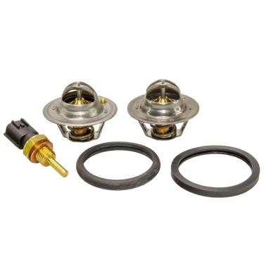 Imagem de Kit Válvula Termostática + Plug Temperatura Fluence Sentra 2.0 Livina Tiida 1.8 Xtrail 2.0 2.5 16V - MTEK20050