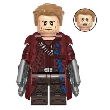 Imagem de Boneco Blocos De Montar Star Lord Gun Guardiões Da Galáxia