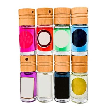 Imagem de Aromatizador Cheirinho Carro Novo Veicular Casa Cheiro Automotivo De Vidro Guarda Roupa