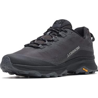 Imagem de Merrell Tênis masculino de trekking, Preto/branco, 46