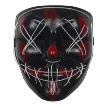 Imagem de Mascara Halloween Carnaval Monstro Luminosa Tiktok Instagram