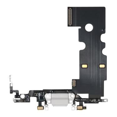 Imagem de Risidamoy Conector Dock Substituição da Porta de Carregamento para iPhone SE 3ª Geração 2022 Reparação de Carregamento USB Conector de Fone de Ouvido Microfone Antena Cabo Flexível Conjunto para