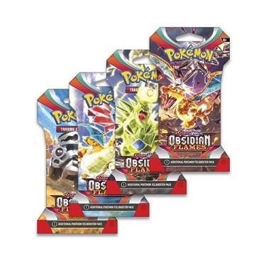 Imagem de Pokemon Scarlet & Violet 3 Obsidian Flames Sleeved Booster 8 Packs