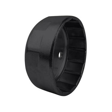 Imagem de Shonee Chave de filtro de óleo para Land Rover e Jaguar Heavy Duty 90 mm 15 canais de aço ferramenta de remoção de tampa de filtro de óleo para caixa de filtro de óleo de 90 mm