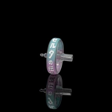 Imagem de Hokeyio Roda de rolagem de substituição e anel de borracha compatível com ratos Logitech G Pro Series (G PRO Wireless/G PRO X Superlight 2 DEX Lightspeed) - Roda de plástico durável rosa e branco