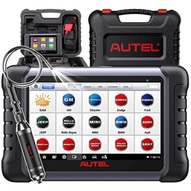 Imagem de Autel Scanner Bidirecional Obd2 MaxiCOM MK808Z, 2025 Ferramenta de escaneamento de diagnóstico para todos os sistemas, leitor de código de veículo OBDII universal, igual ao MK808BT Pro MX808S MK808S
