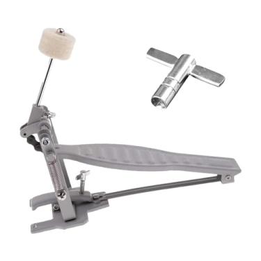 Imagem de Tachiuwa Pedal de tambor baixo profissional, pedal de prática para kits de bateria acústica, argento