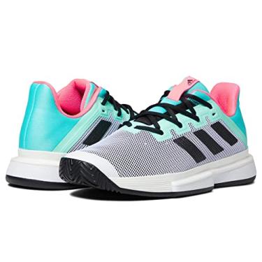 Imagem de adidas SoleMatch Bounce White/Black/Semi Mint Rush 10 D (M)