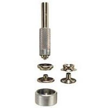 Imagem de Refil de argolas de latão maciço banhado a níquel General 1266 6 unidades