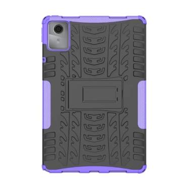 Imagem de Waillynice Capa protetora para Lenovo Tab M11 2024 TB330FU TB330XU TB331FC XiaoXin Pad 2024 11 polegadas, capa para Lenovo Tab M11 TB330 (roxo, Tab M11 27.9 cm)