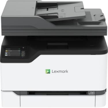 Imagem de Lexmark CX431adw Impressora multifuncional colorida com tela sensível ao toque, laser multifuncional - para escritório, sem fio, pronta para dispositivos móveis e impressão duplex (impressão, cópia,