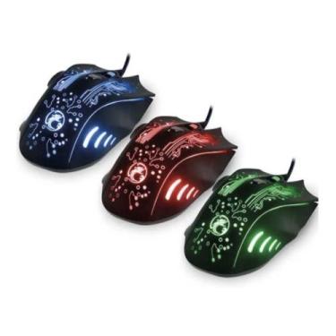 Imagem de Mouse Gamer 7 Cores De Led Usb Ley-x9 - Lehmox