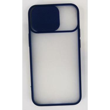 Imagem de Capa Capinha para iphone 12 tela 6.1 Protege Camera Premium - HHW, Azu