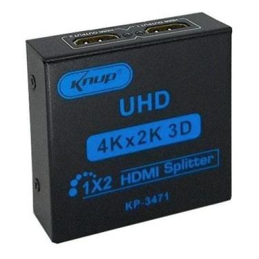 Imagem de Splitter hdmi 1 entrada e 2 saidas knup kp-3471