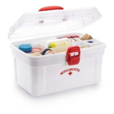 Imagem de Maleta Frasqueira Gigante - Medicamento Escola Casa Farmácia - Nitron