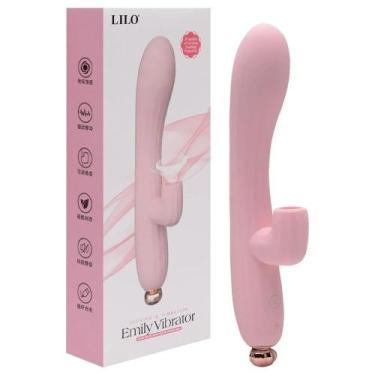 Imagem de Vibrador Ponto G Com Pulsações Usb Lilo Vipmix