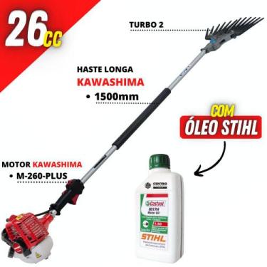 Imagem de Derriçadeira de Café Kawashima á Gasolina Com Garra Turbo Nakashi e Ac