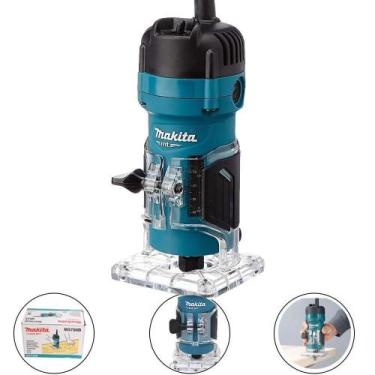 Imagem de Tupia Manual 6mm M3700b Makita 530 Watts, 220V