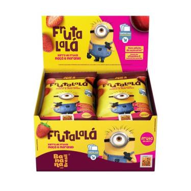 Imagem de Barra de Frutas Minions Maçã e Morango Frutalalá 12un de 22g - Banana 