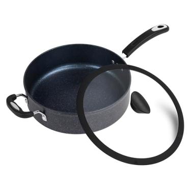 Imagem de Panela multifuncional The Stone Earth da Ozeri – 100% APEO, GenX, PFBS, PFOS, PFOA, NMP e revestimento alemão sem NEP