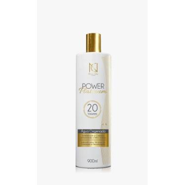 Imagem de Água Oxigenada 20 Volumes Power Platinum Dinaturalle 900ml