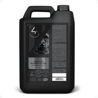 Imagem de Shampoo Pele Escura 4Groomer Ibasa - 5 Litros