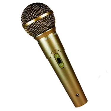 Imagem de Microfone De Mão Dinâmico Ls58 Champanhe Leson, Leson, Ls58,