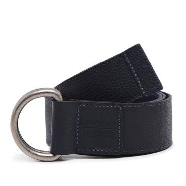 Imagem de Cinto Esportivo Dupla Face Masculino Couro e Lona CM SHOES by Lorenzo 