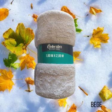 Imagem de Manta Coberta Soft Microfibra Lisa Felpudo Casal Macia - Angel Distrib