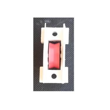 Imagem de Roldana linha-30 alta "v" com rolamento janela porta aluminio kit 4 un