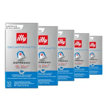 Imagem de 50 Cápsulas para Nespresso, Café Italiano Illy, Descafeinado - Illy Ca