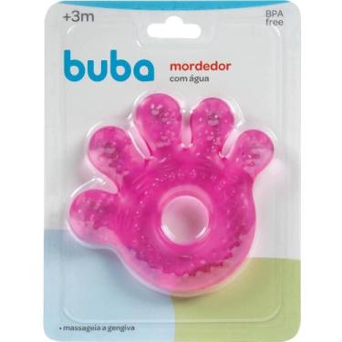 Imagem de Mordedor com agua maozinha buba, Rosa, UN