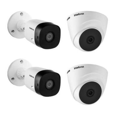 Imagem de Kit 4 Câmera HD VHC 1120 Intelbras 