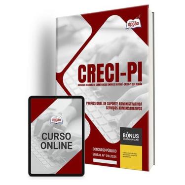 Imagem de Apostila CRECI-PI 2024 - Profissional de Suporte Administrativo/Serviç