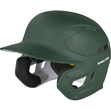 Imagem de Rawlings Mach – Capacete de beisebol de carbono, verde-escuro, GG