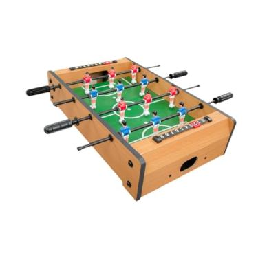 Imagem de Dynwave Mini mesa de pebolim, mini mesa de futebol de mesa, brinquedo divertido e interativo, jogo de futebol portátil para festas, noite de família, sala de