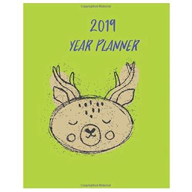 Imagem de 2019 Year Planner: Calendar schedule for organize your time weekly and monthly in year 2019 (2019 the best of me)