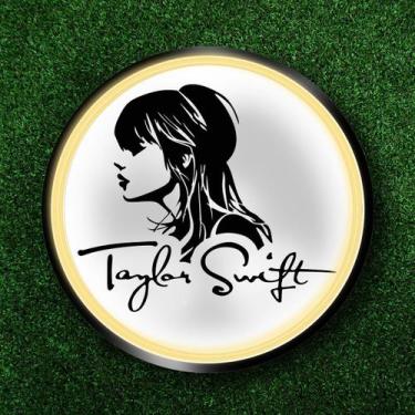 Imagem de Painel Neon Led Aplique Taylor Swift Decoração Música - OntheLight
